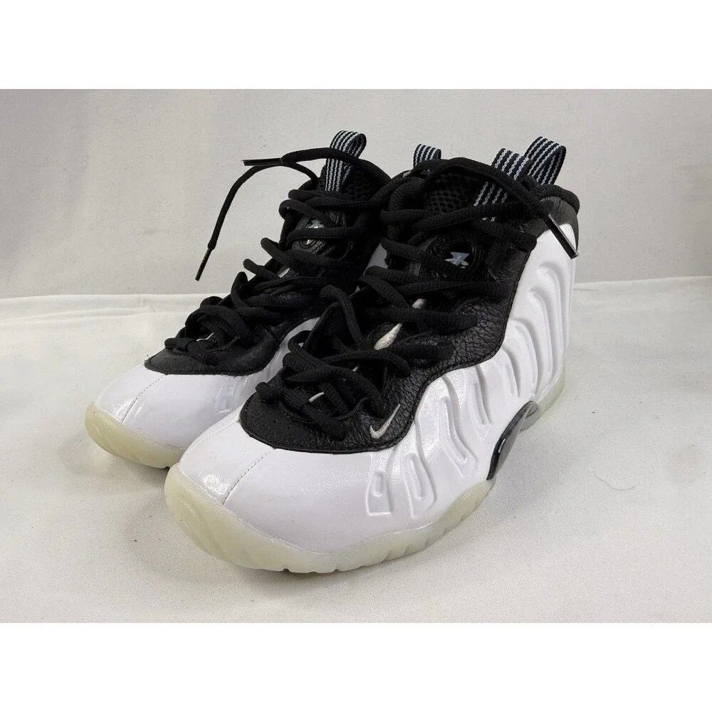 Nike Little Posite One QS GS DV2238-100 Penny PE White Kids Foamposite 5.5Y MINT